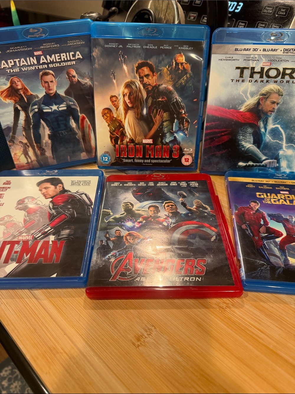 MCU Phase 2 Blu-Ray Bundle